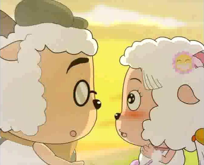 慢羊羊也是个情场高手,追到了漂亮的花羊羊,只是结局不尽人意