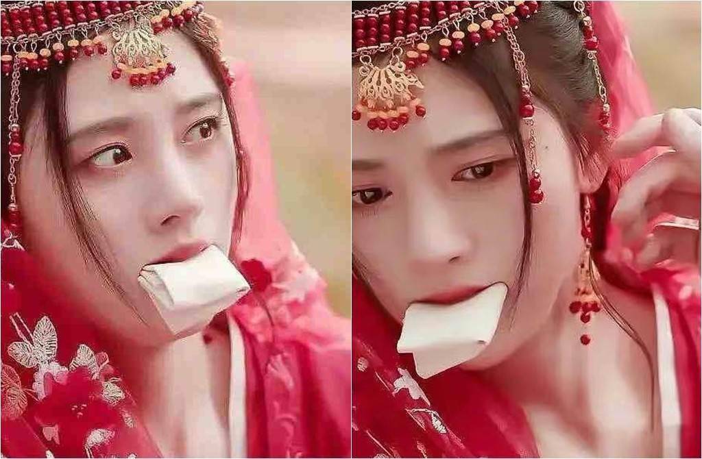 "4千年一遇美女"遭绑匪封口,观众看傻眼:塞这个可以?_手机搜狐网