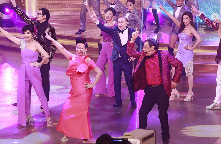 tvb台庆胡枫薛家燕热舞 汪明荃郑裕玲黎耀祥赌牌