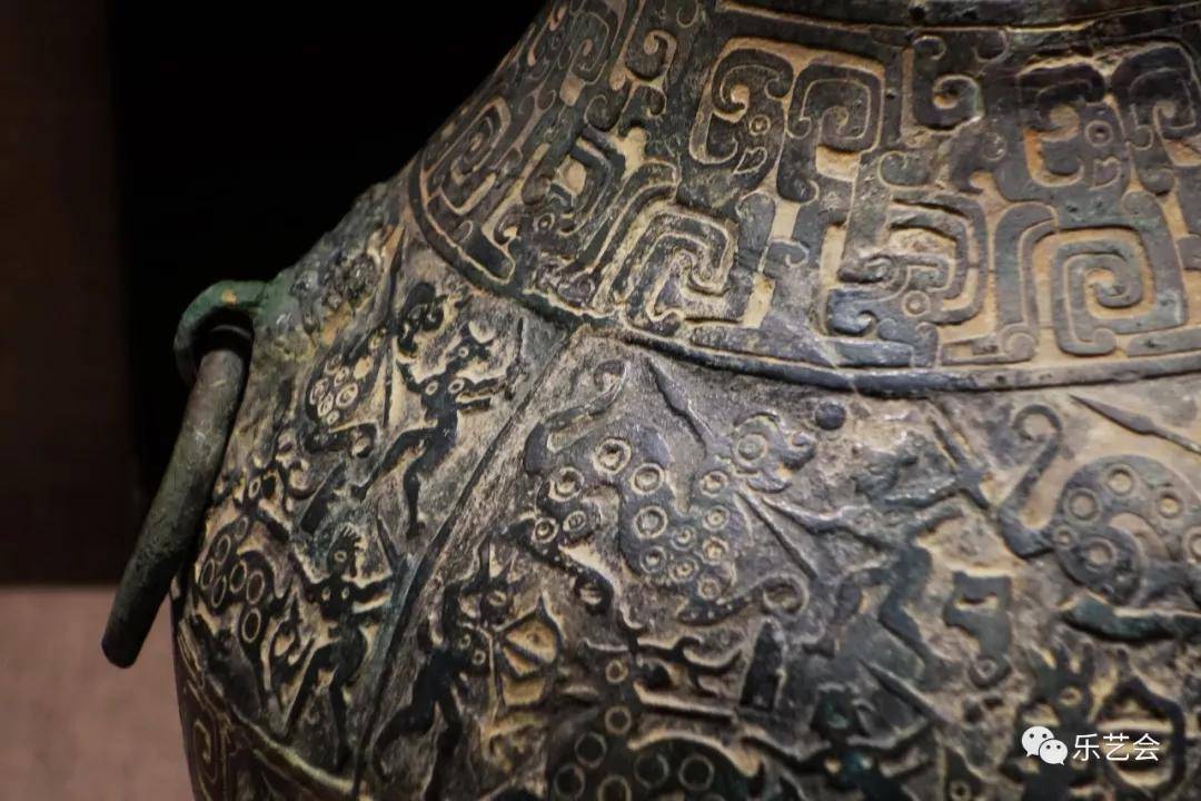 战国狩猎纹铜壶 蜀郡铁锸 巴蜀图语铜勺:成都博物馆青铜下篇