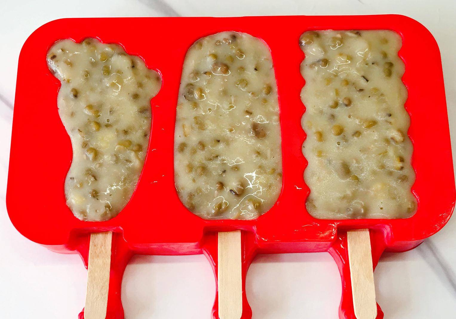 绿豆冰棍好吃有窍门加1种食材清凉甜糯没冰渣小时候的味道