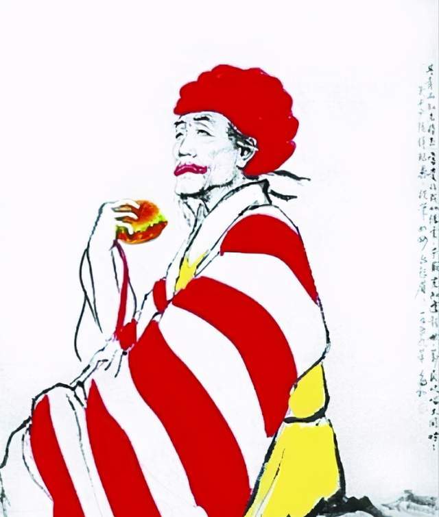 初中课本插画恶搞火了学生让人物大变身老师看后忍俊不禁