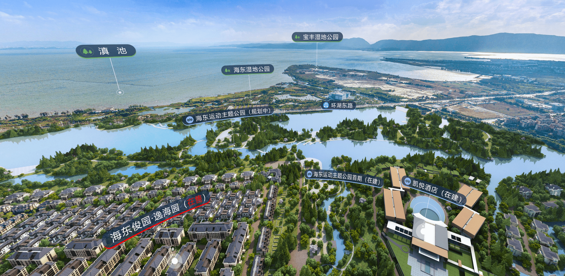 俊发生态半岛项目怎么样先来看看整体规划