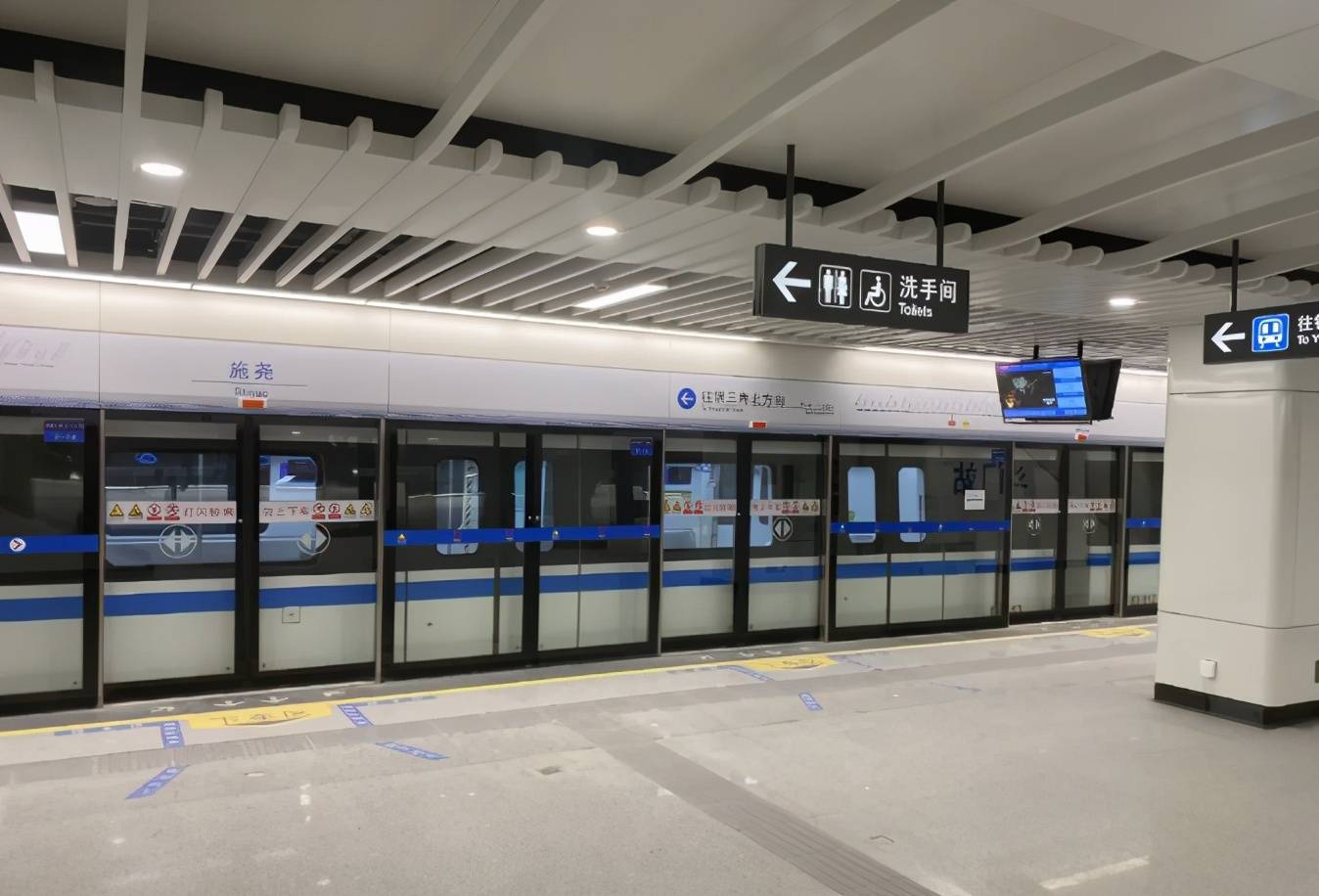 南昌地铁3号线就将通车了全线22座车站全部通过单位工程验收