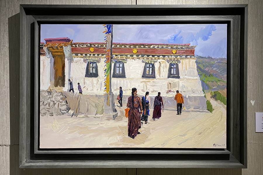 天下黄河—中国百名油画家主题作品展22日在宁夏银川开幕_画展