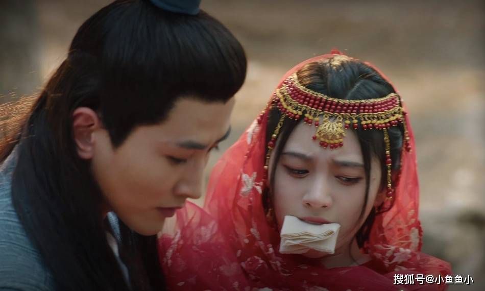 《如意芳霏》中最大的槽点应该就是鞠婧祎饰演的傅容被绑架的戏份了