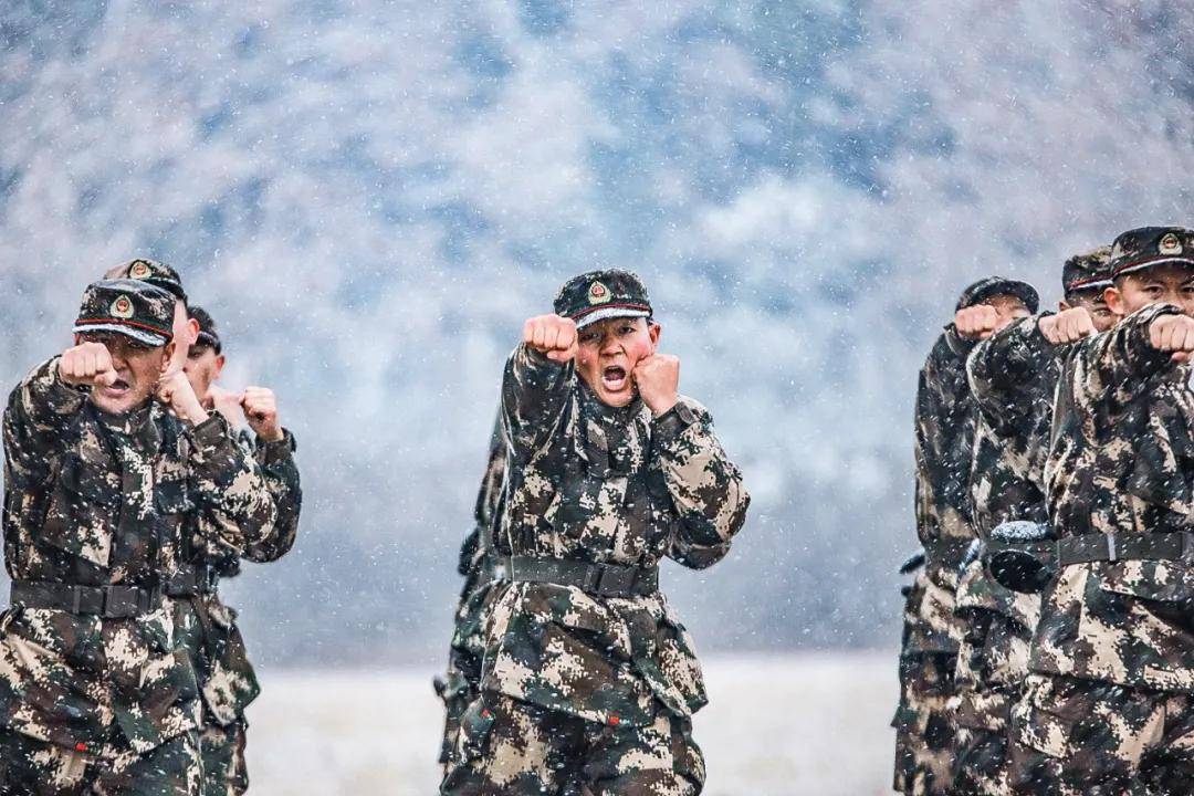 武警山西总队新训三团组织新兵展开擒敌战术等课目训练