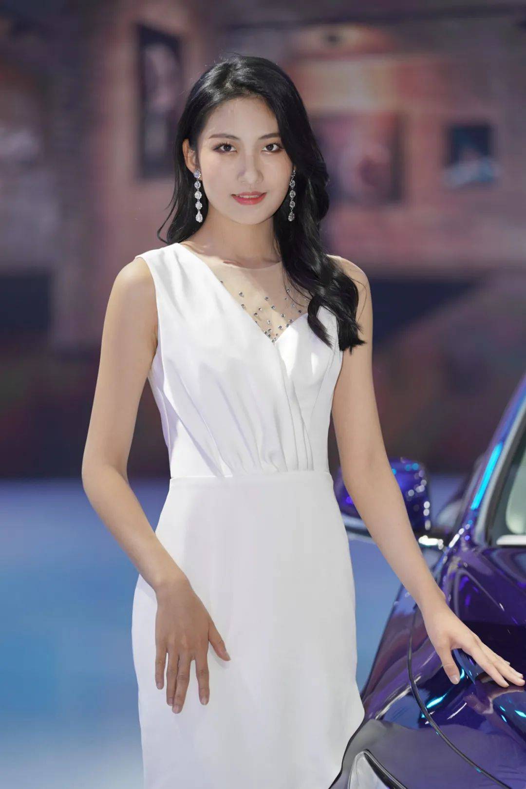 一米二大长腿来了,广州车展模特图片合辑