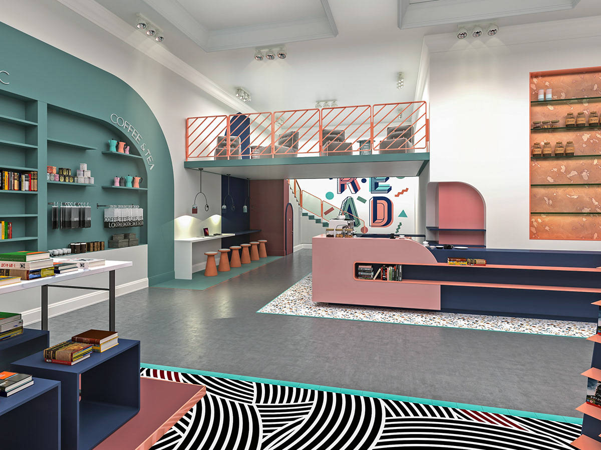 合肥文创店装修,当书中的缤纷色彩进入空间,特色文创店装修-搜狐大视野-搜狐新闻