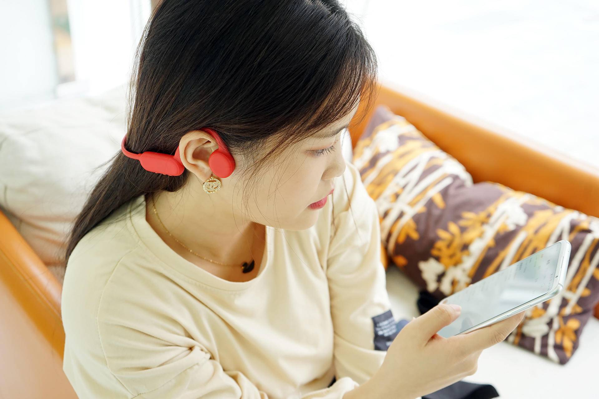 南卡骨传导runnerpro自带mp3听歌不用入耳