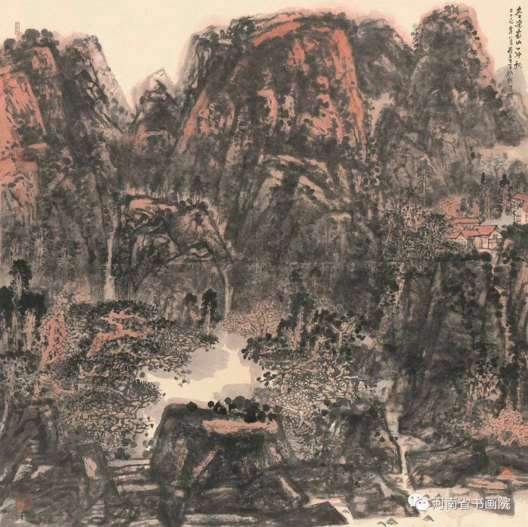 苍穹与大地 | 军旅画家陈芳桂艺术作品全国巡展郑州开幕