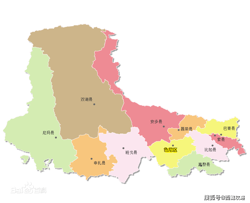 那曲下辖区县简要介绍让我们进一步了解西藏吧