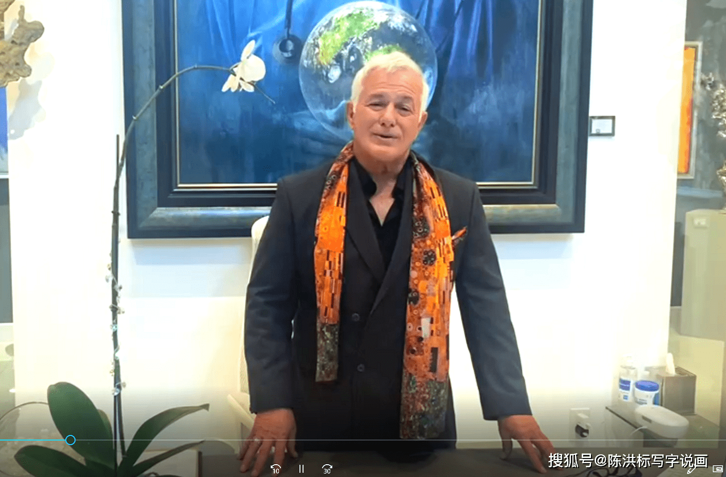 这幅油画估价1亿美金,远不止六七十种颜色,能找出10种的是天才_黄建南