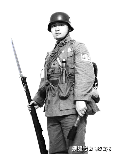 中国抗日军人老照片男女老少有些上了美国杂志