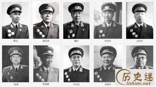 开国十大将军实力排行顺序，中国十大开国将军以及其排名