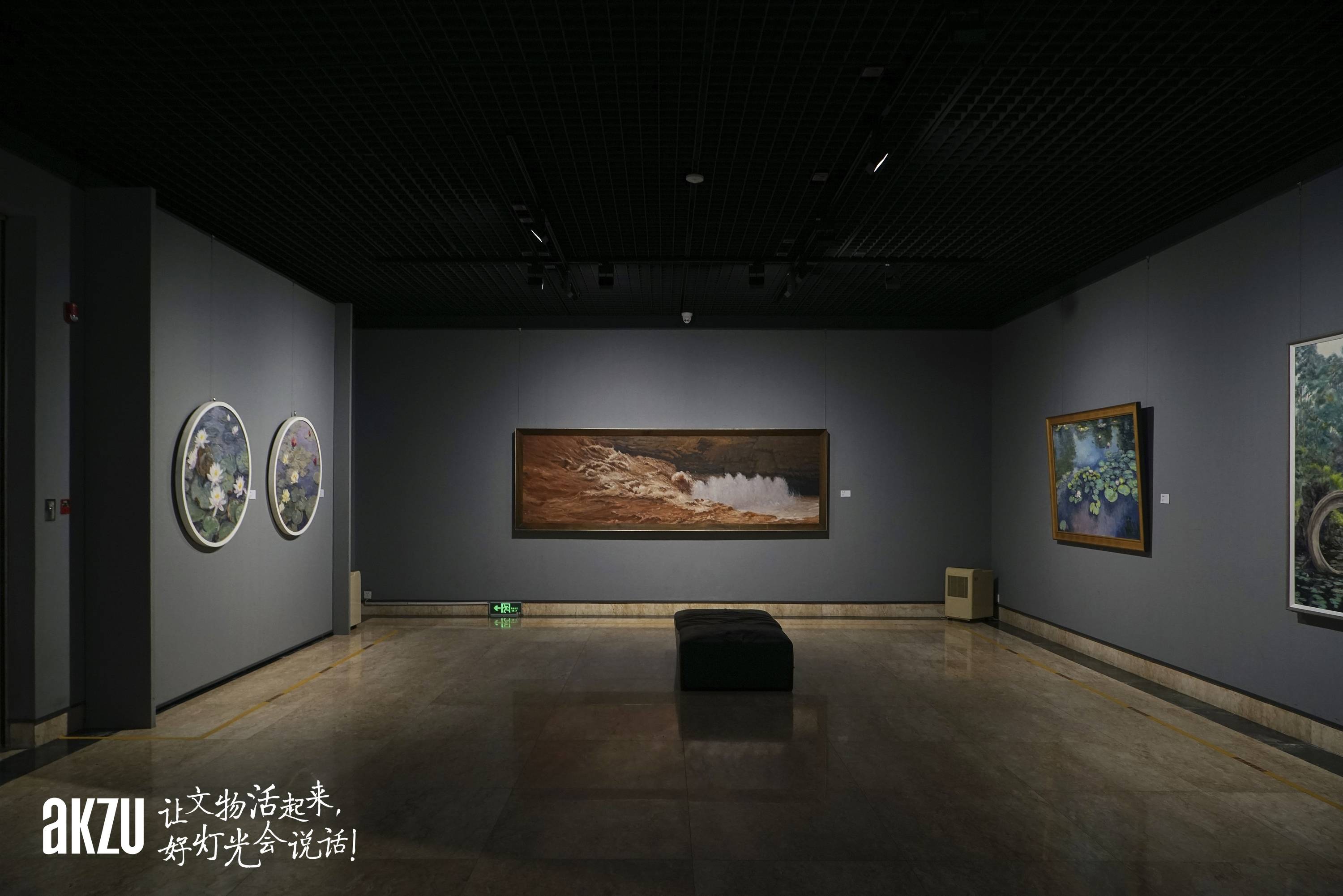 博物館照明之深圳美術館:四季和風,埃克蘇與您品味唐寅個展!(三)