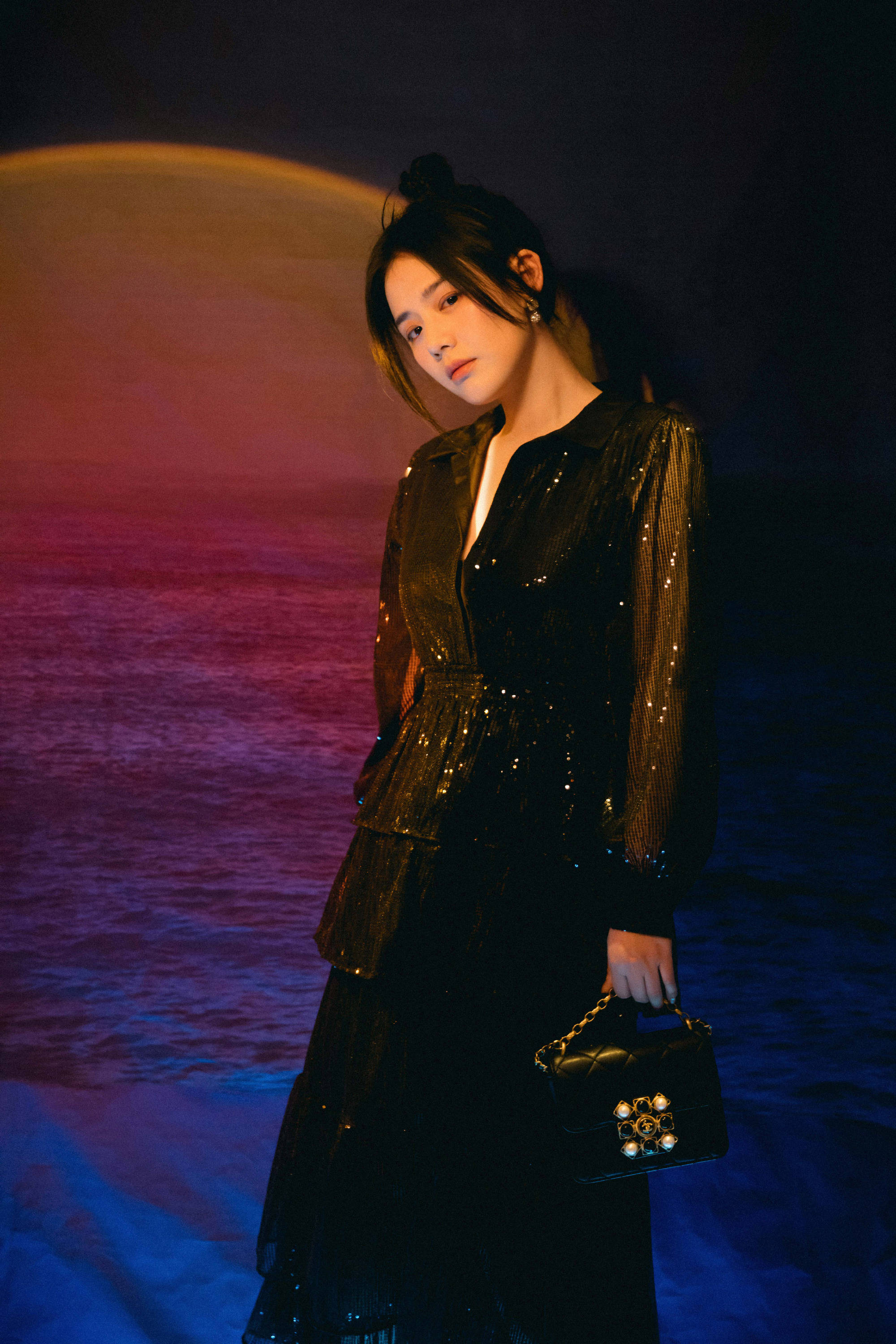 马思纯出席某时尚盛典 低调梦幻尽显温柔质感_手机搜狐网