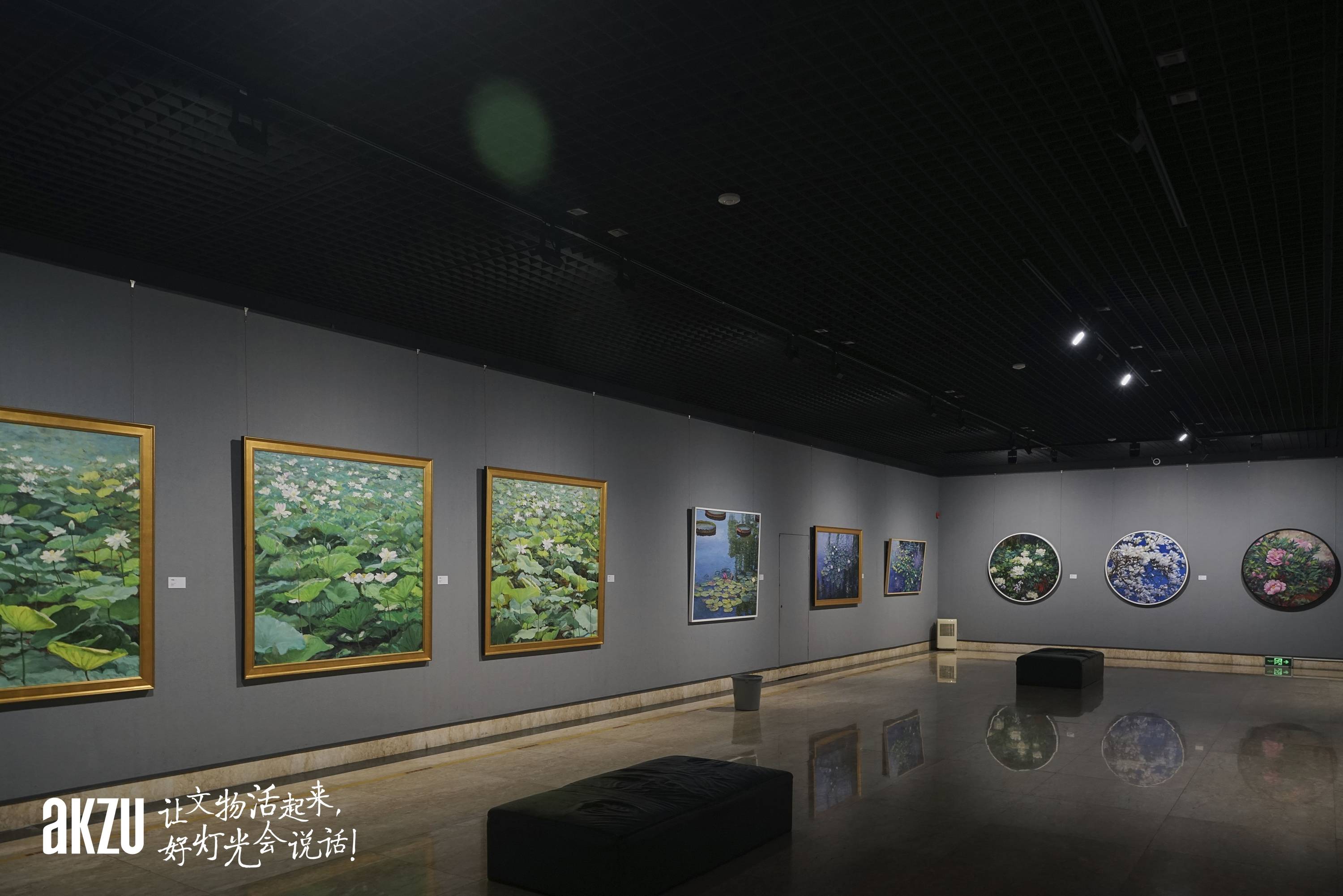 博物馆照明之深圳美术馆四季和风埃克苏与您品味唐寅个展二