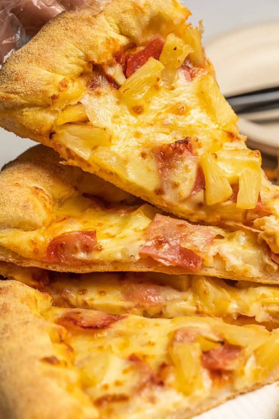 dominospizza双层芝心薯泥咸蛋黄