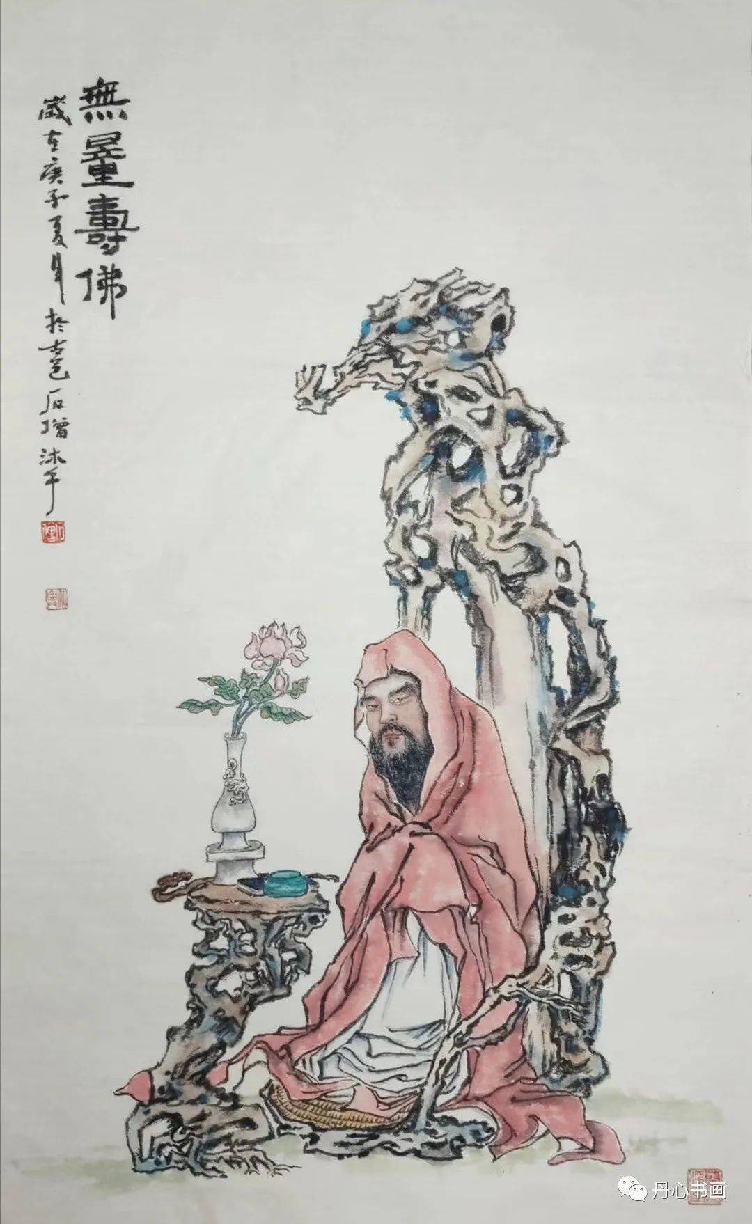 栩栩如生幽默诙谐水墨人物画家石僧姜兆兴
