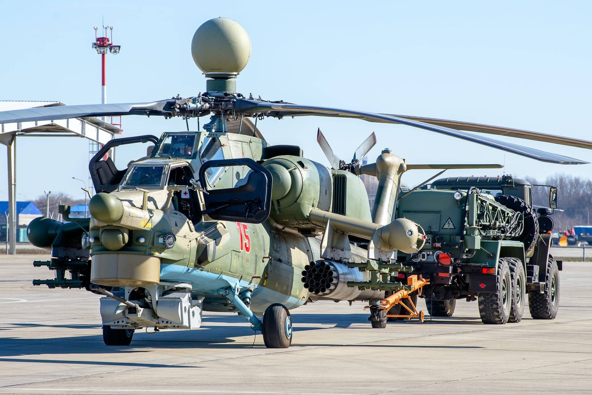 空中浩劫米28n重型武装直升机的最新发展