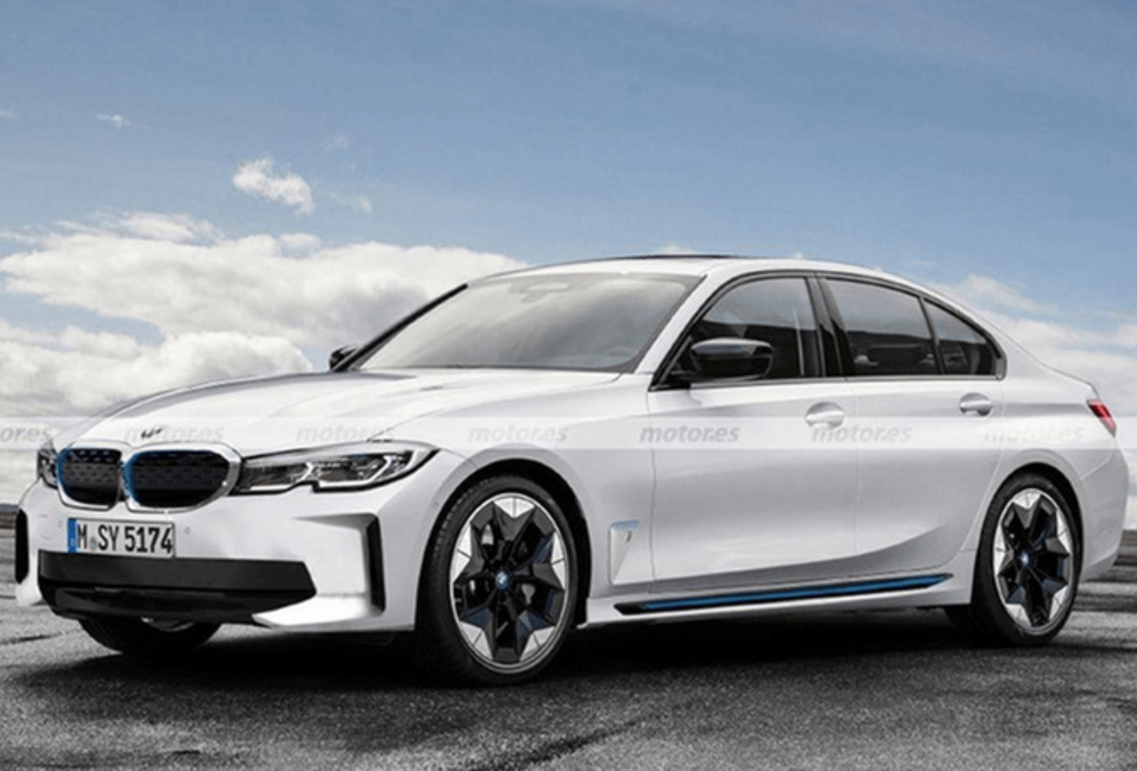 既是经典又是新能源宝马3系纯电动版曝光