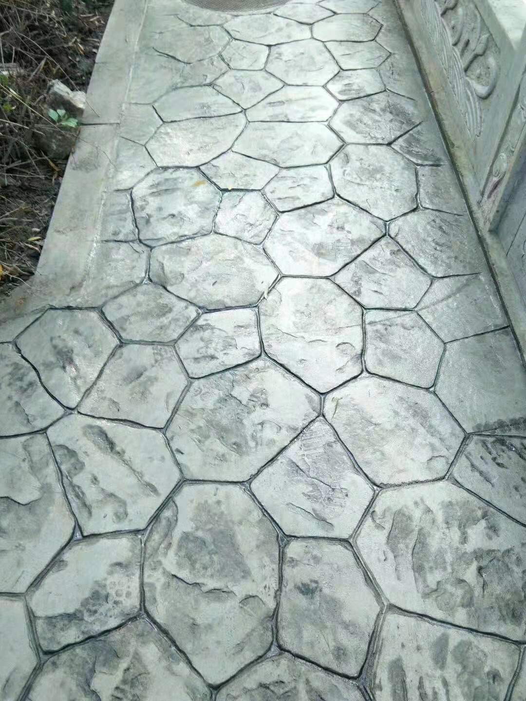 在水泥地上做出大理石的效果仿石地坪了解下