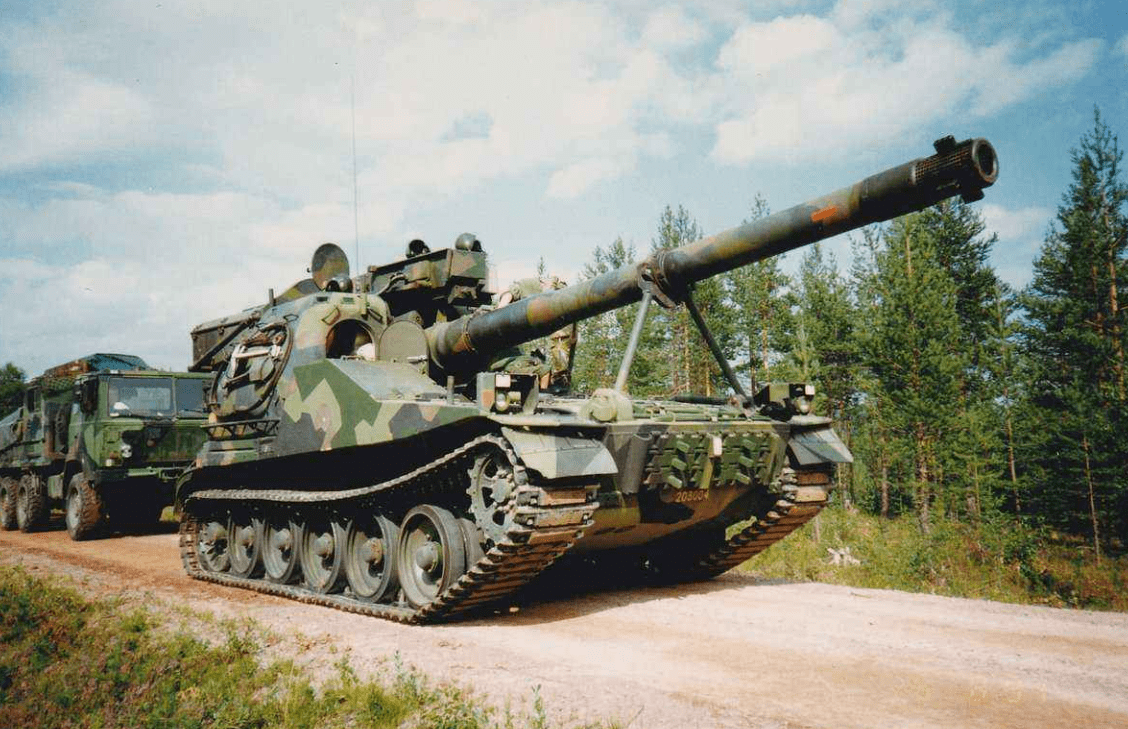 M43式203mm自行火炮图片