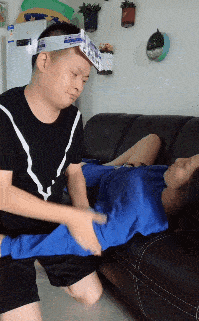 搞笑gif段子别说话跟着音乐的节奏用心去感受