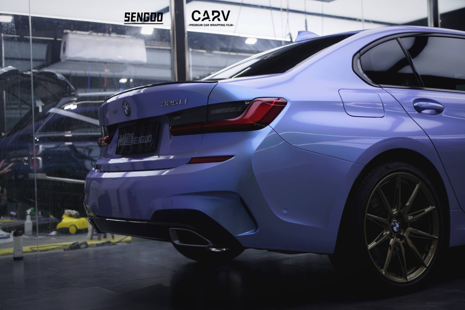 双色糖果灰 宝马新3系