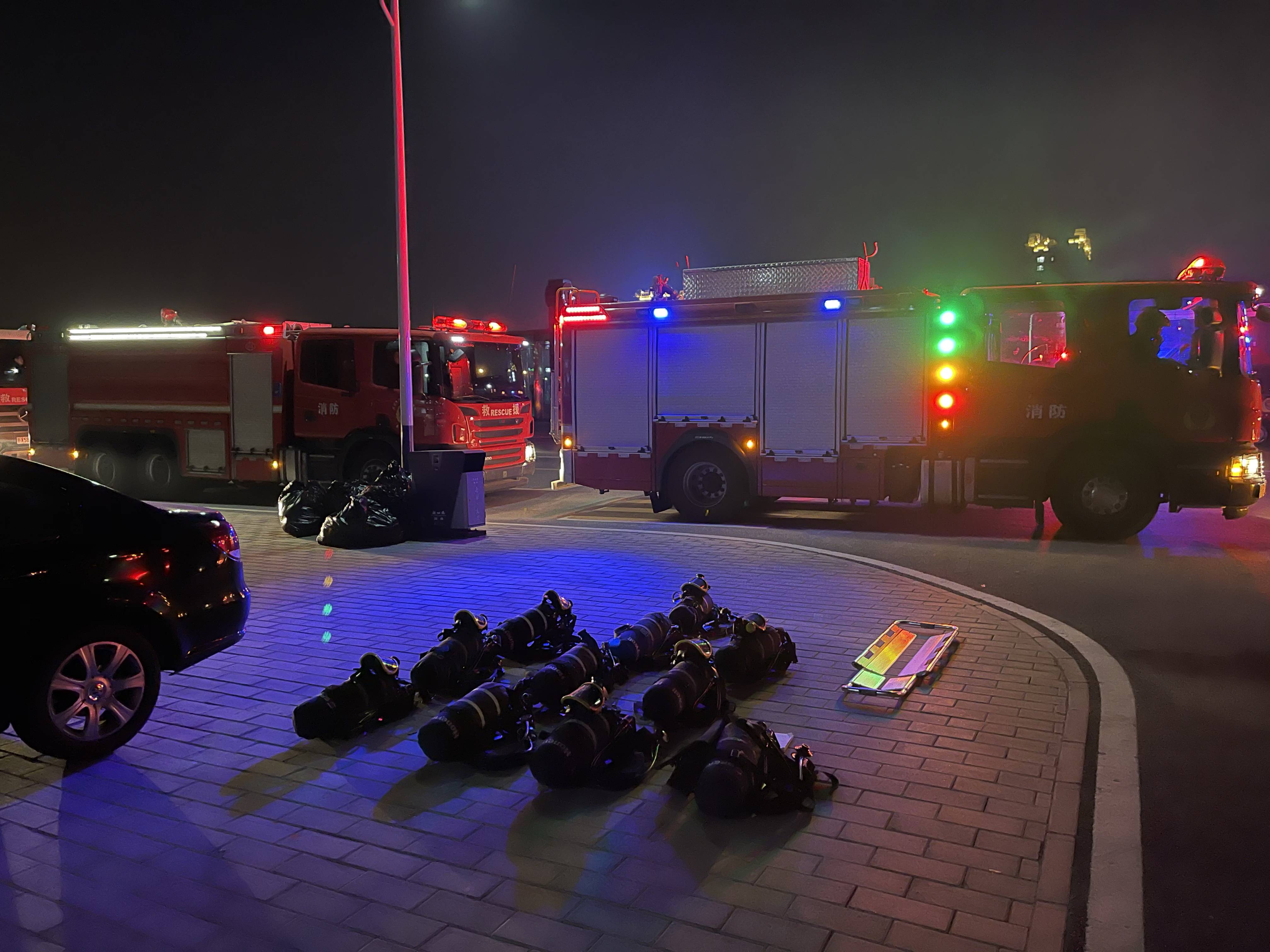 地铁新机场线突发"火灾"——看地铁火灾灭火救援综合