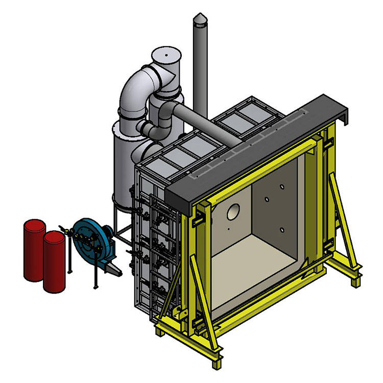 建筑构件耐火极限试验炉