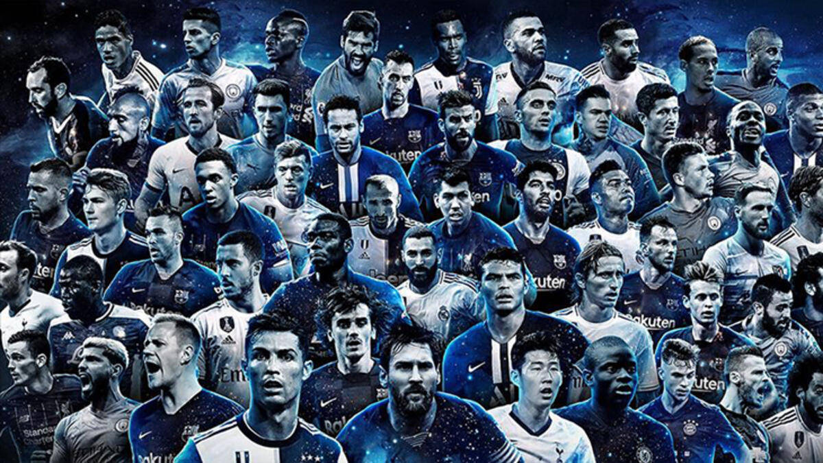 国际职业足球运动员联合会(fifpro)公布了2020年fifa最佳11人的55名