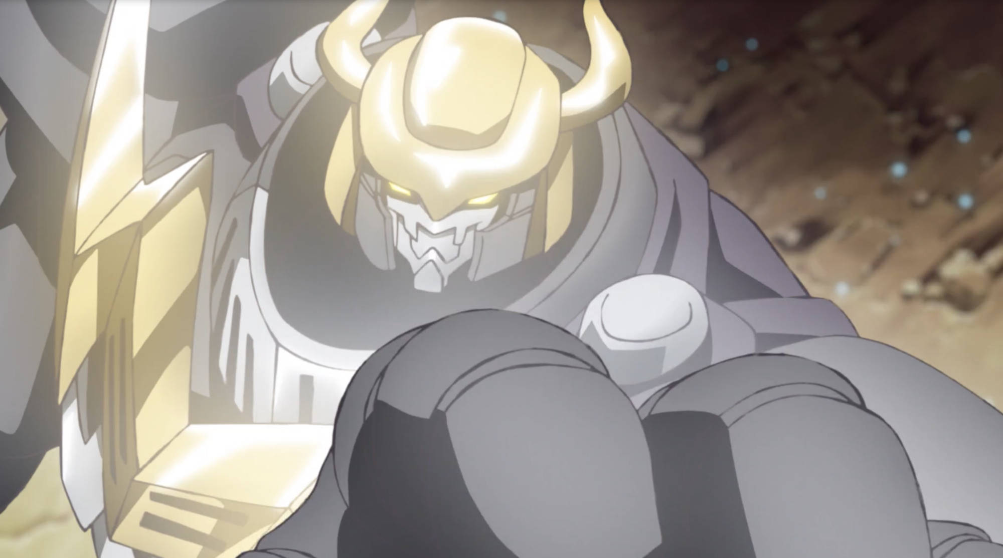 数码宝贝:天使兽巨翼形态,把黑暗骑士打退化