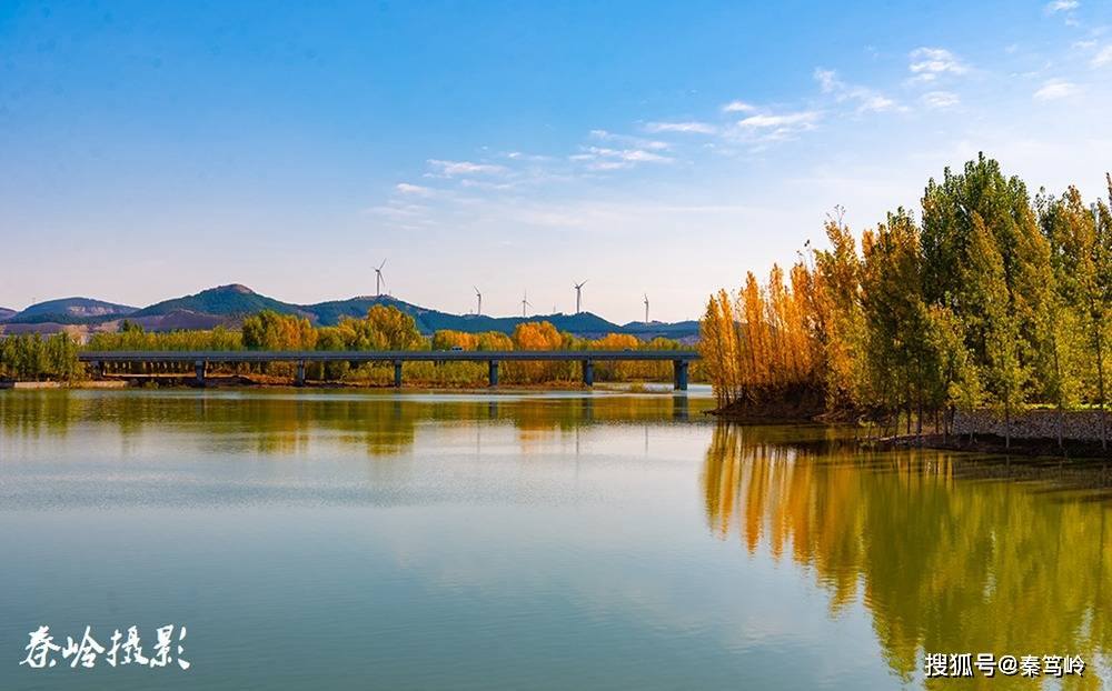 济南平阴浪溪河一袭最美秋色_手机搜狐网