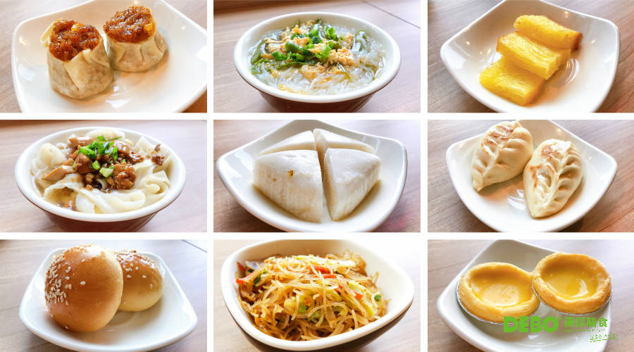 就是德保人开启新一天的动力 我们食堂主打的是中式早餐