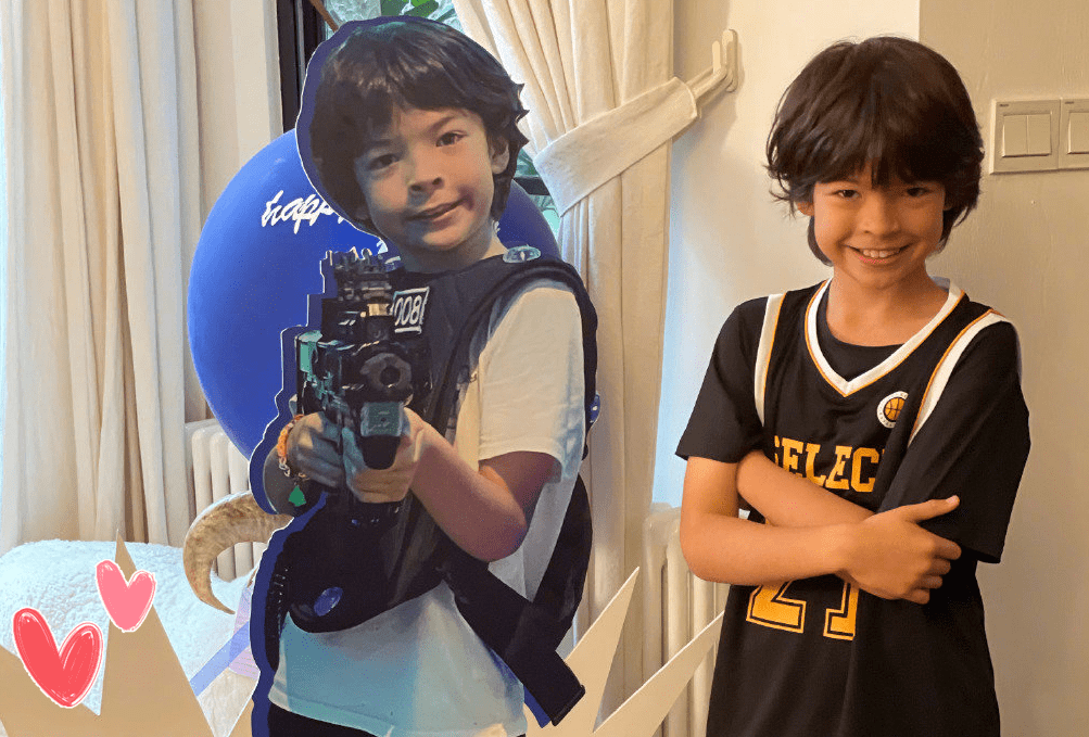 挑战国人审美的超模吕燕帅气混血儿子曝光眉清目秀不像妈