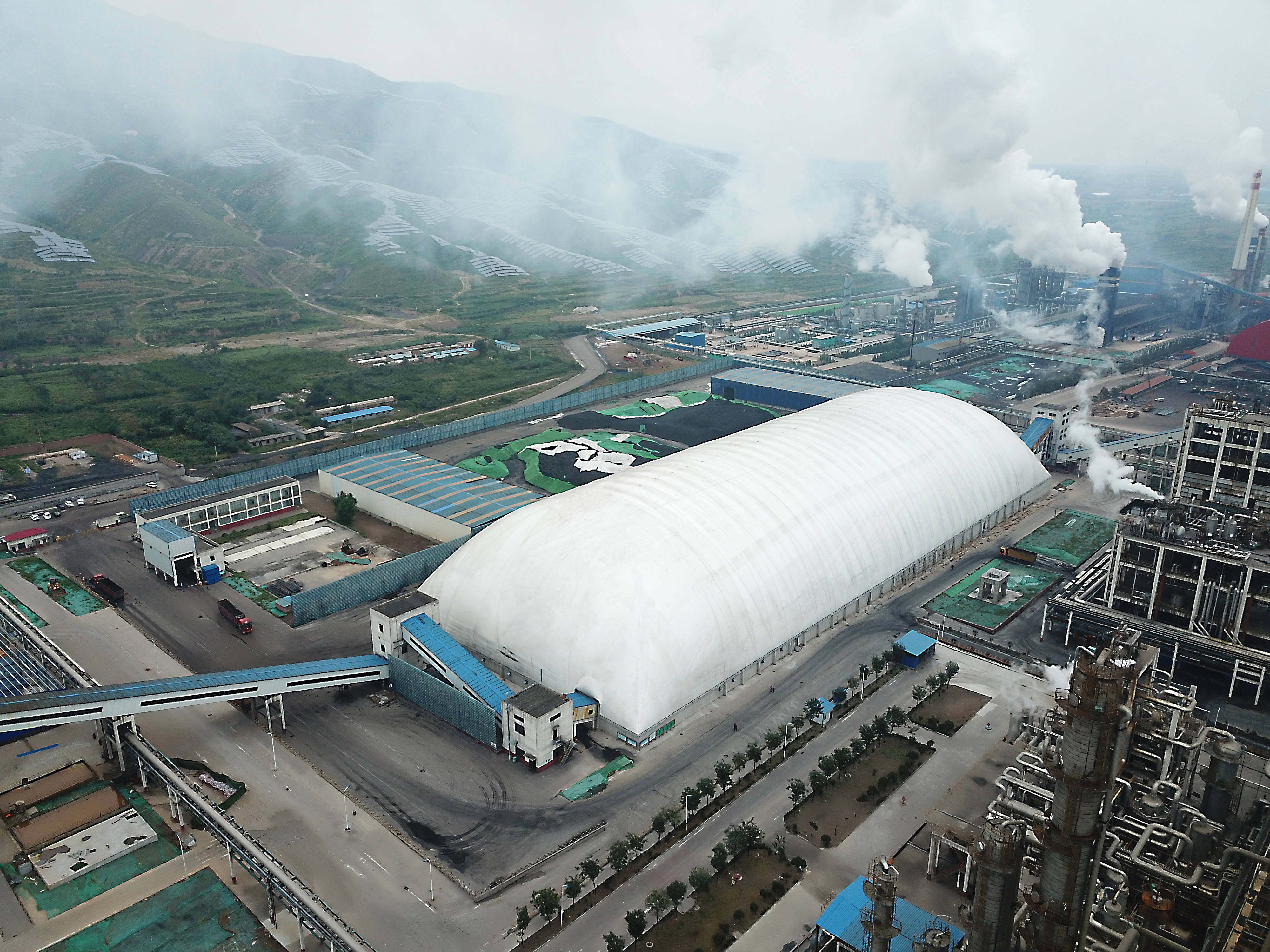 气膜煤场为现代化煤场发展提供新选择