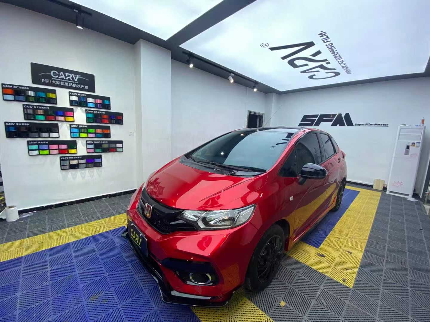 pet原厂魂动红1828本田gk超跑飞度仔