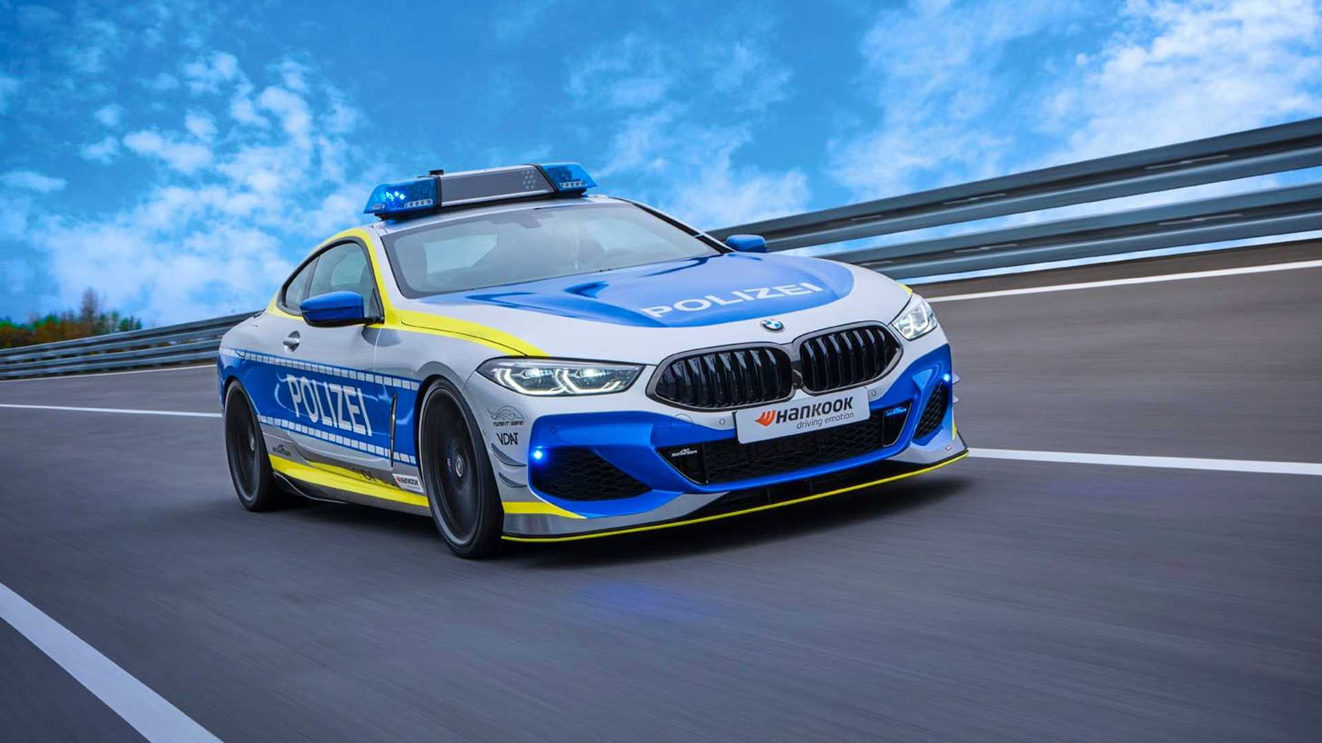 原创快讯|拉风的宝马警车 ac schnitzer推出改装版bmw m850i警车