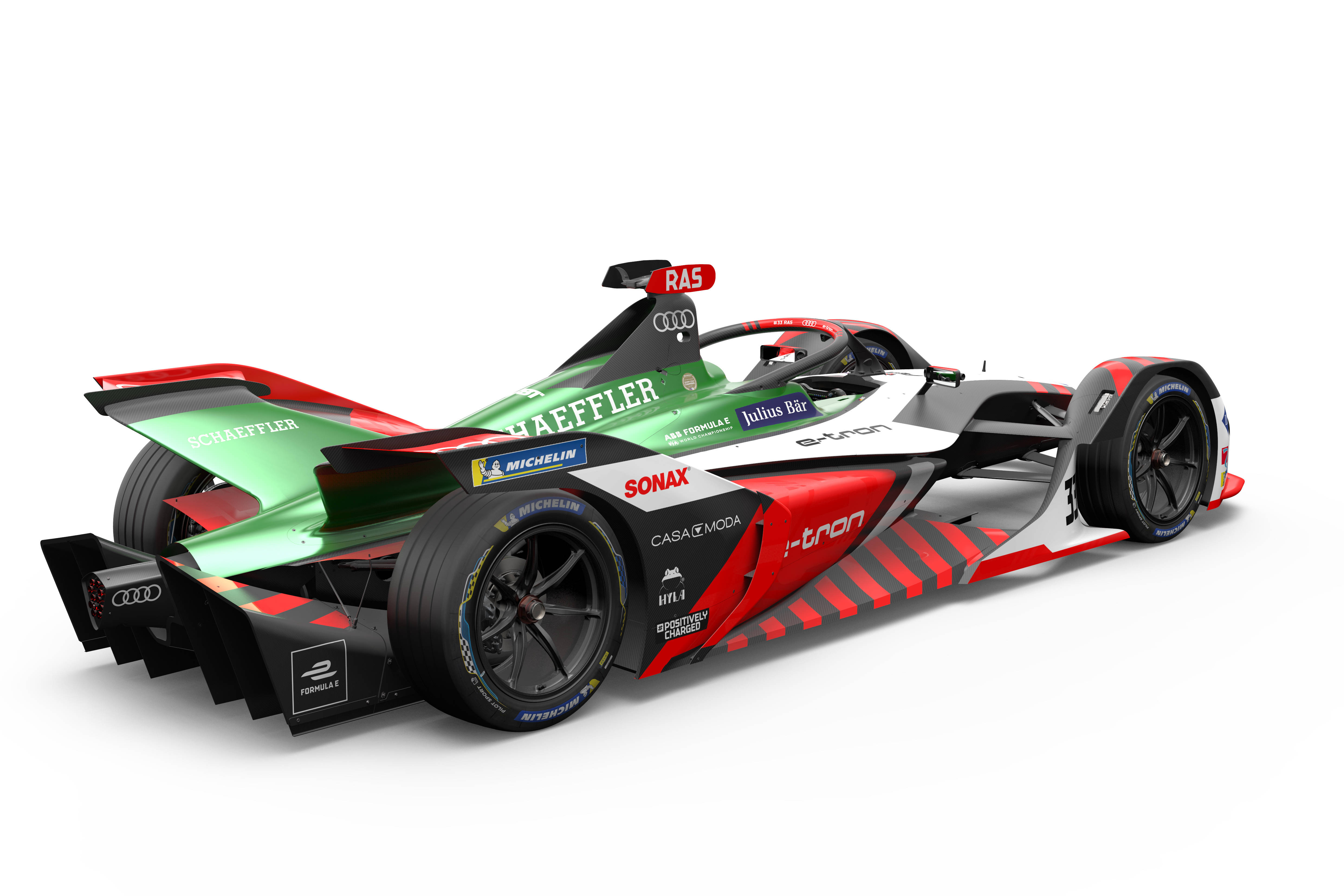零百加速2.8秒,e-tron fe07出征电动方程式赛事