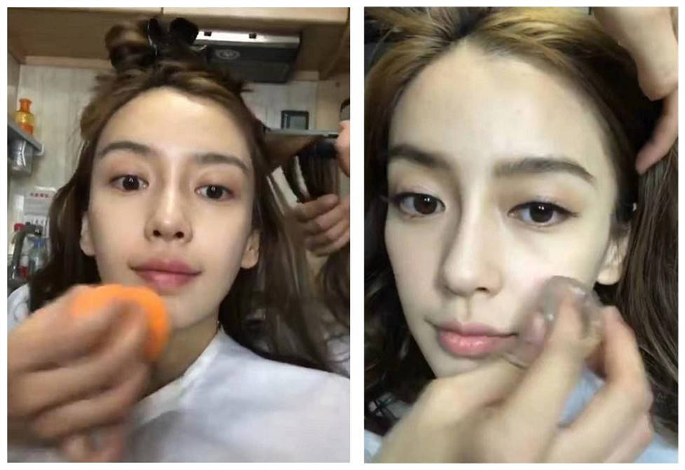 baby给粉丝送福利,大胆公开化妆全过程,素颜状态很真实