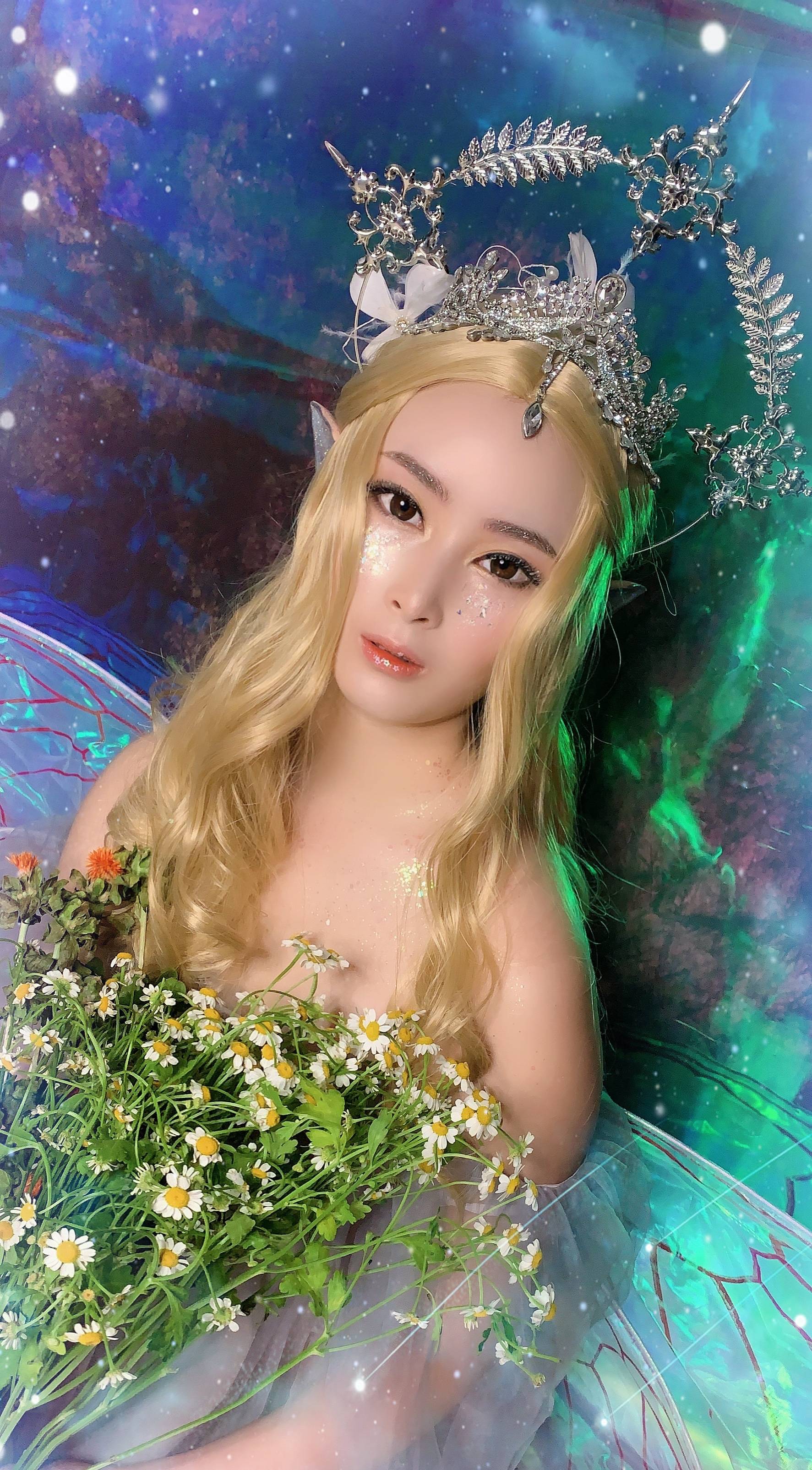 精灵妆容第二弹梦幻璀璨精灵时尚造型