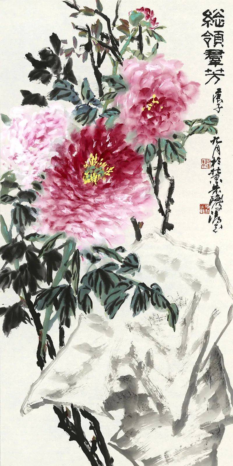 "同心"大写意花鸟画展参展画家——朱海波
