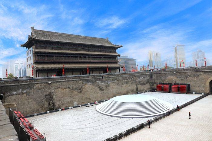 古城墙,西安城里辉煌雄伟的风景线!