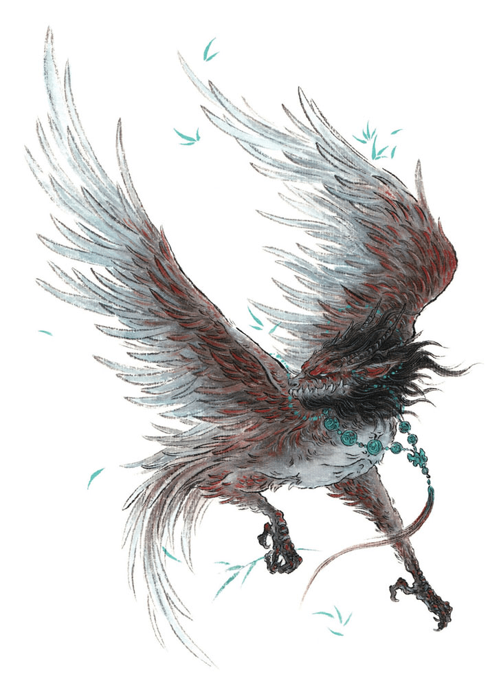 趣聊《山海经》,基山——背部长出双目的羊和三首六足的鸡?