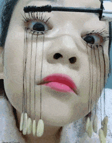 原创搞笑gif段子编辑大叔真佩服你的勇气这种自行车也敢骑也不怕把