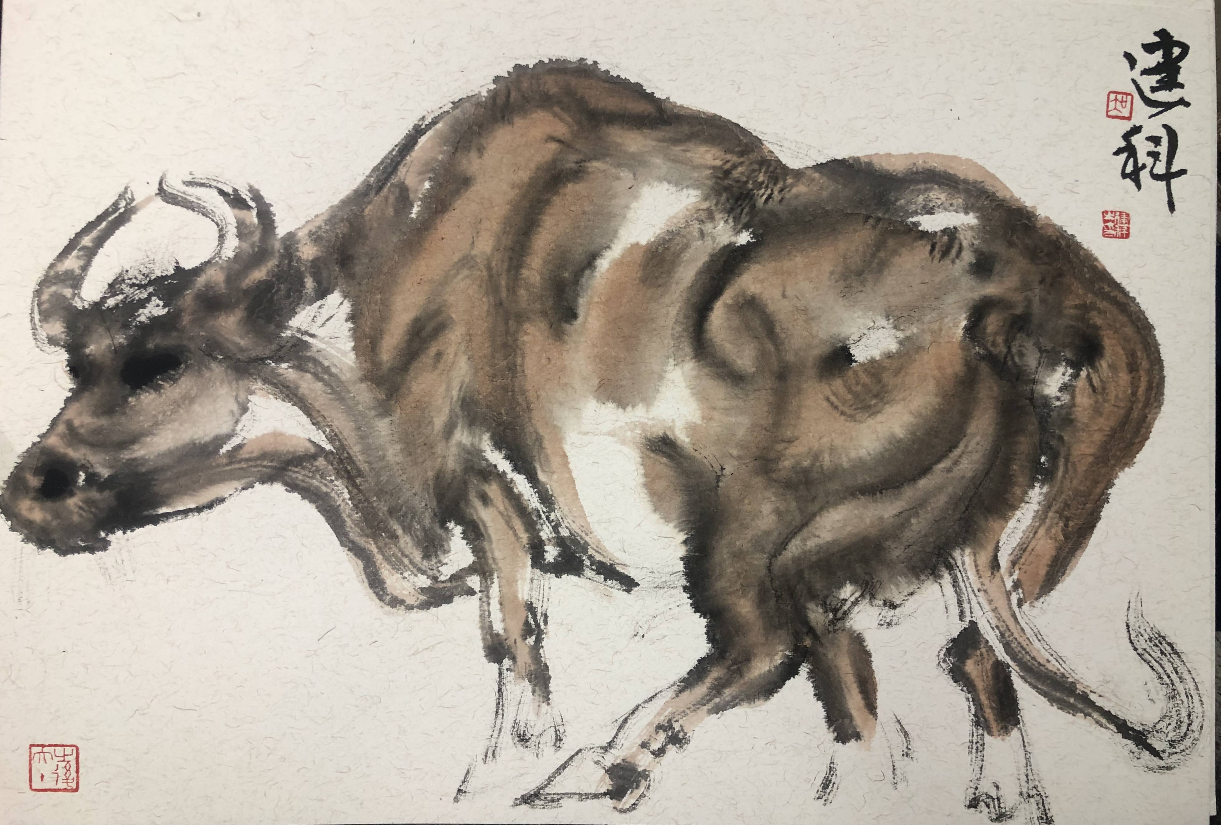 中国画名家画家吴建科作品欣赏