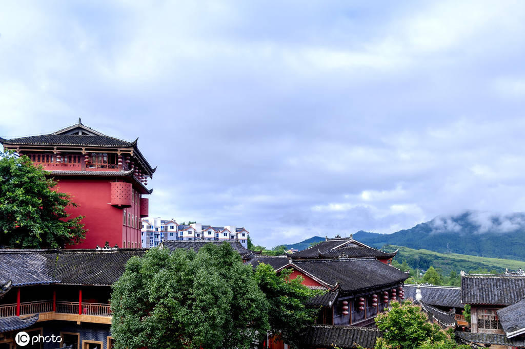 重庆土家第一寨 石柱万寿古寨风光