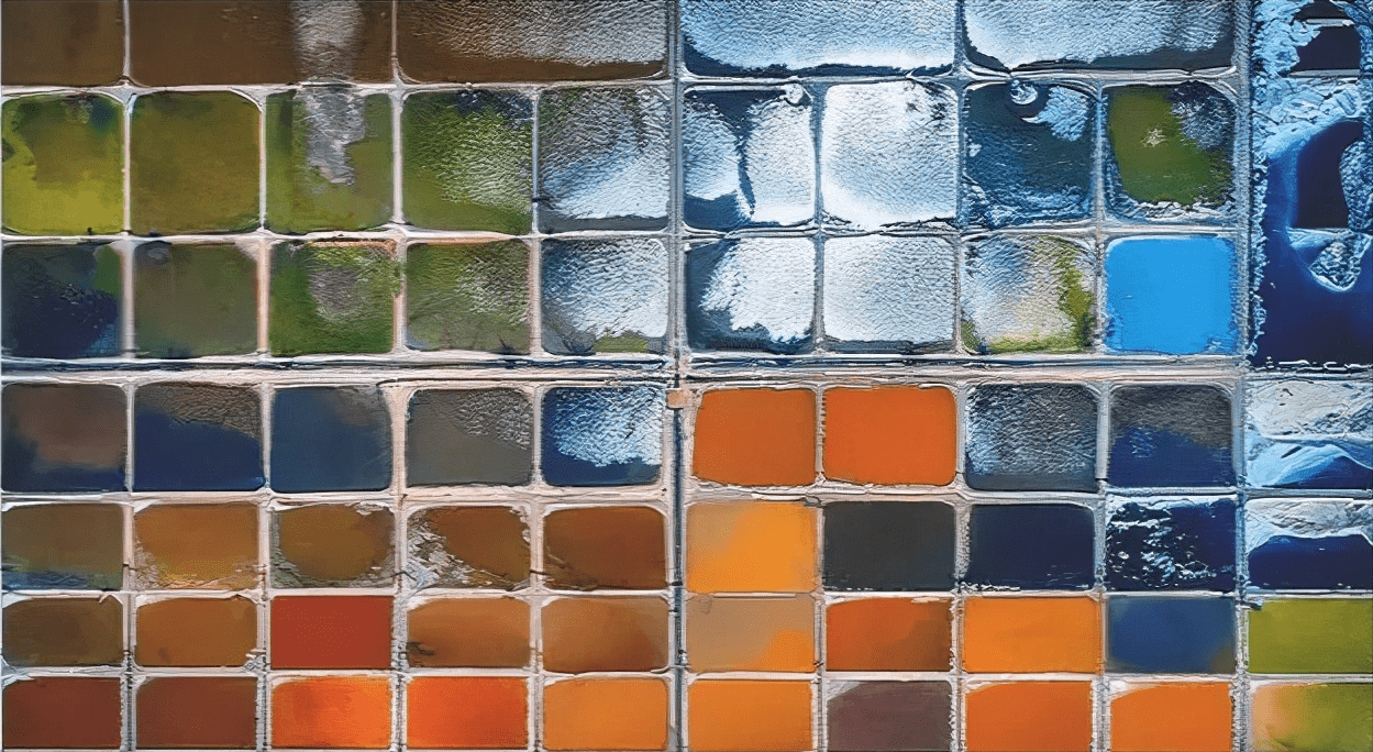 荣成五彩盐田遇上皑皑白雪,美成了诗